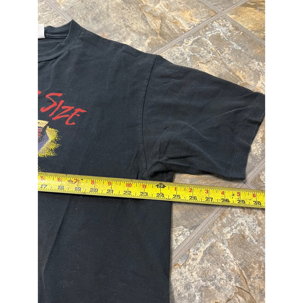 Catawba's Best T-Shirt Mens 2X Black Vintage Single Stitch Jesus Cross Graphic - Picture 9 of 10